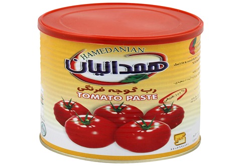 خرید و قیمت رب گوجه فرنگی 800 گرمی همدانیان + فروش صادراتی